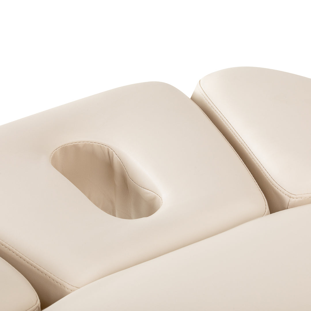 Massagetafel Elektrisch Sillon Relax Crème-Zwart - afbeelding 12