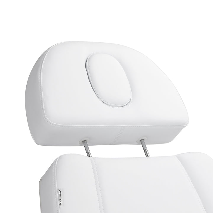 Behandelstoel Elektrisch Azzurro Lux 3 Motoren met Verwarming Wit - afbeelding 11