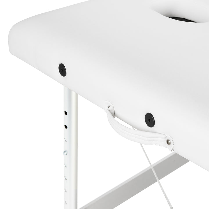 Massagetafel Inklapbaar Aluminium Balance 3 Zones Wit - afbeelding 8