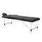 Massagetafel Inklapbaar Aluminium Balance 3 Zones Zwart