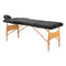 Massagetafel Inklapbaar Hout Balance Lux 3 Zones Zwart