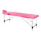 Massagetafel Inklapbaar Aluminium Balance 2 Zones Roze