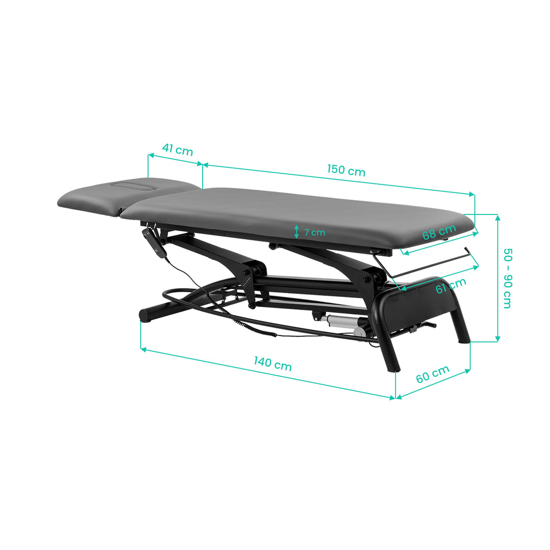 Massagetafel Elektrisch Balance Novus 2 Grijs - afbeelding 15