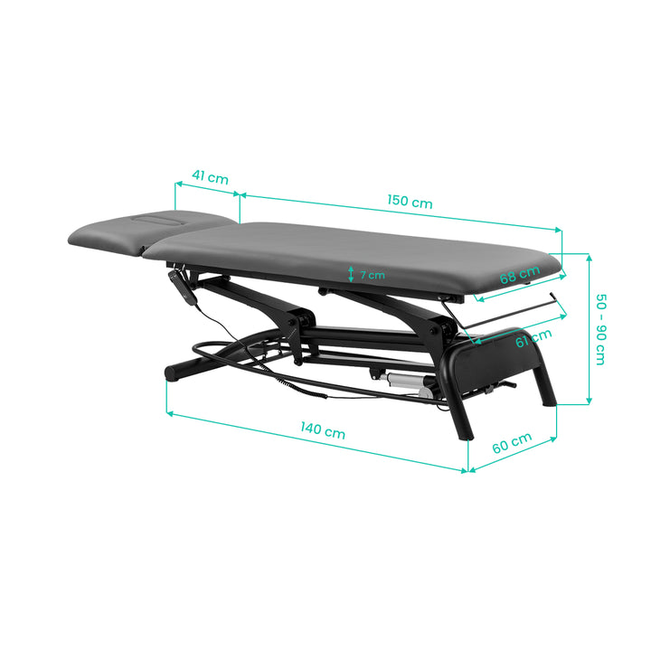 Massagetafel Elektrisch Balance Novus 2 Grijs - afbeelding 15