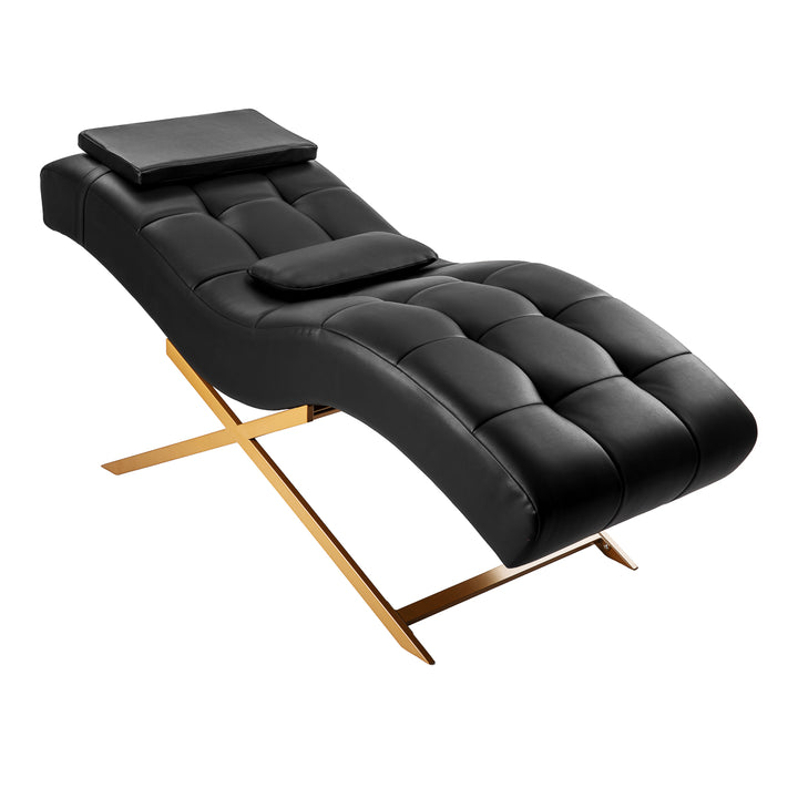 Wimperbed Sillon Alba Zwart-Goud