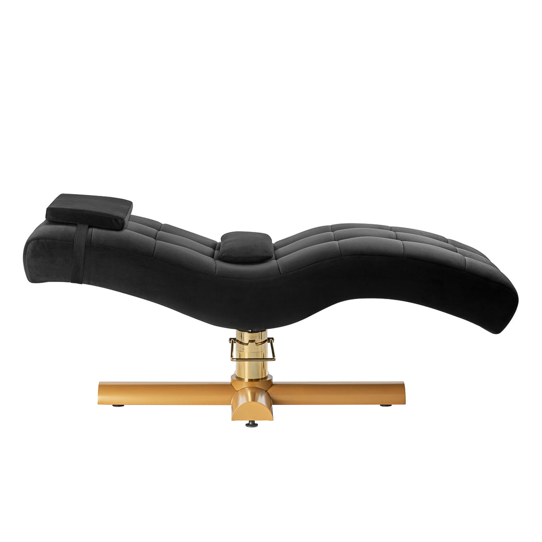Wimperbed Sillon Corona Zwart-Goud - afbeelding 3