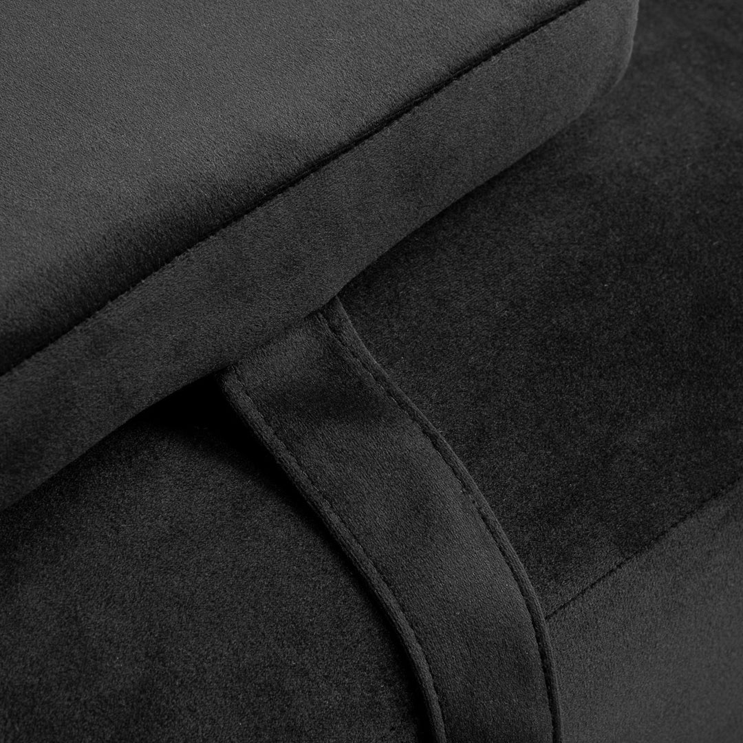 Wimperbed Sillon Corona Zwart-Goud - afbeelding 6