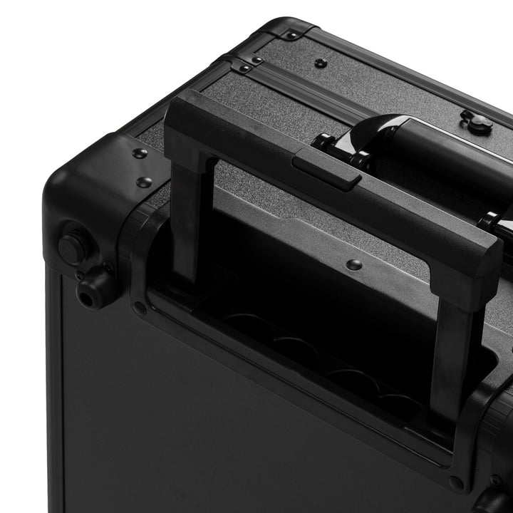 Make-up Koffer Mobiel Station Plus met Verlichte Spiegel en Speakers Zwart - afbeelding 8