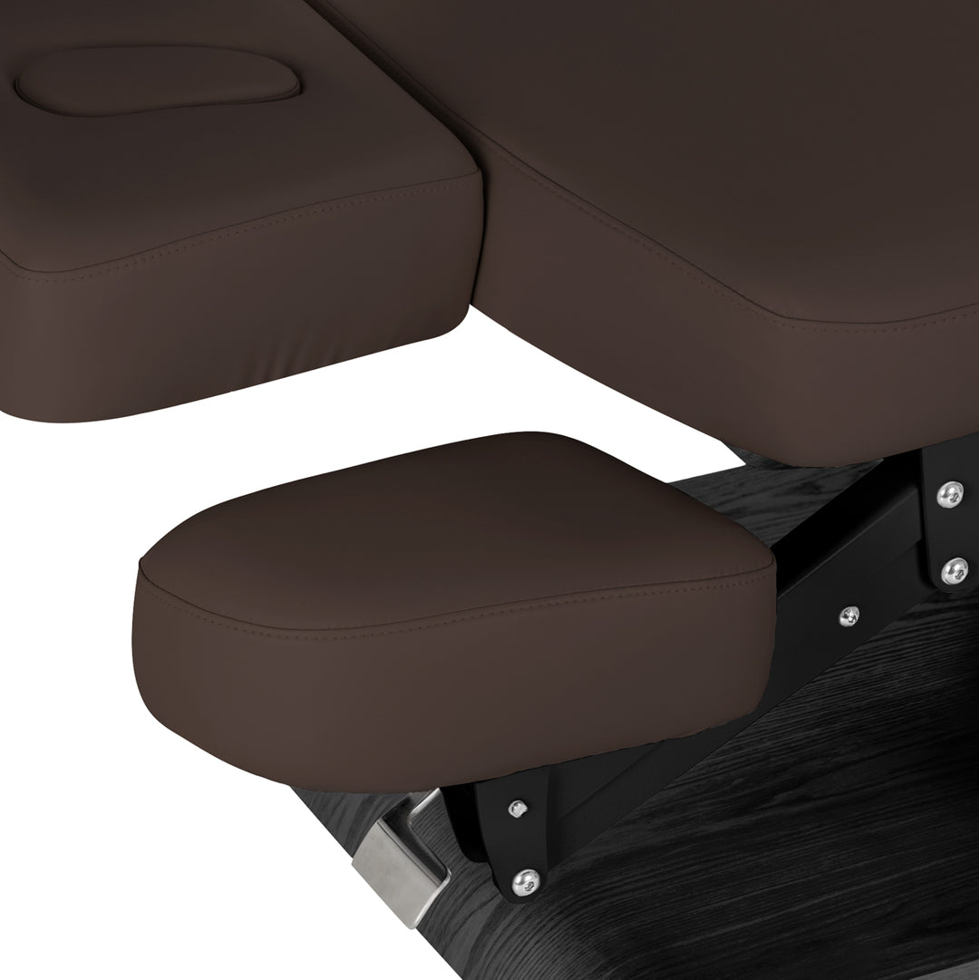 Massagetafel Elektrisch Sillon Relax Donkerbruin-Zwart - afbeelding 8