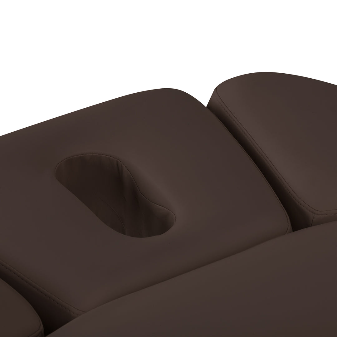 Massagetafel Elektrisch Sillon Relax Donkerbruin-Lichtbruin - afbeelding 12
