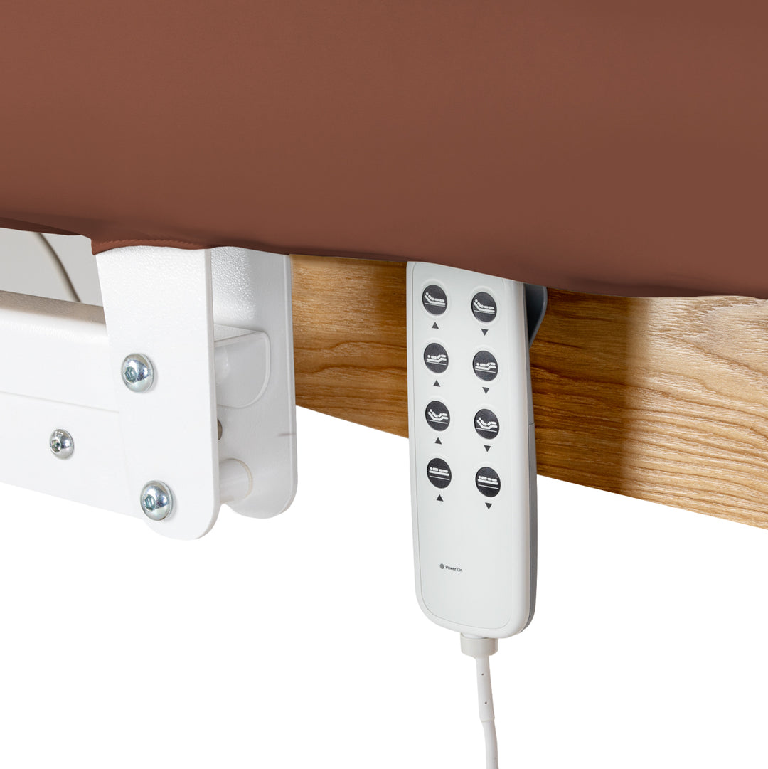 Massagetafel Elektrisch Sillon Relax Bruin-Lichtbruin - afbeelding 7