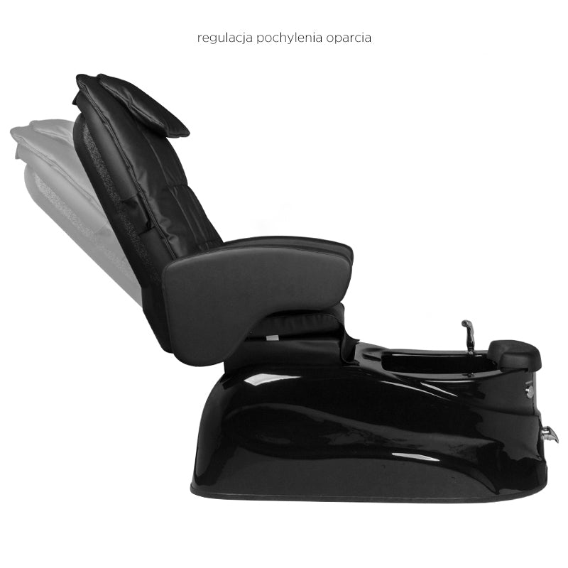 Spa Behandelstoel Elektrisch Massage AS-122 Zwart 6