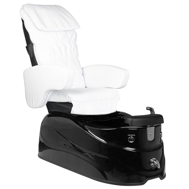Spa Behandelstoel Elektrisch Massage AS-122 Zwart Wit 1