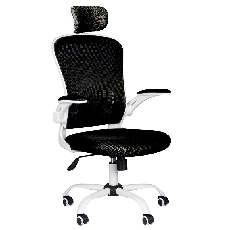Bureaustoel Max Comfort 73H Wit-Zwart 1