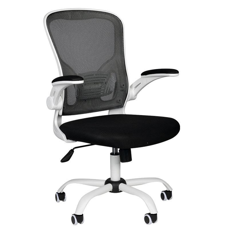 Bureaustoel Comfort 73 Wit-Zwart 1