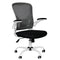 Bureaustoel Comfort 73 Wit-Zwart