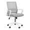 Bureaustoel QS-11 Wit-Grijs