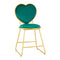Stoel Fluweel MT-309 Goud Groen