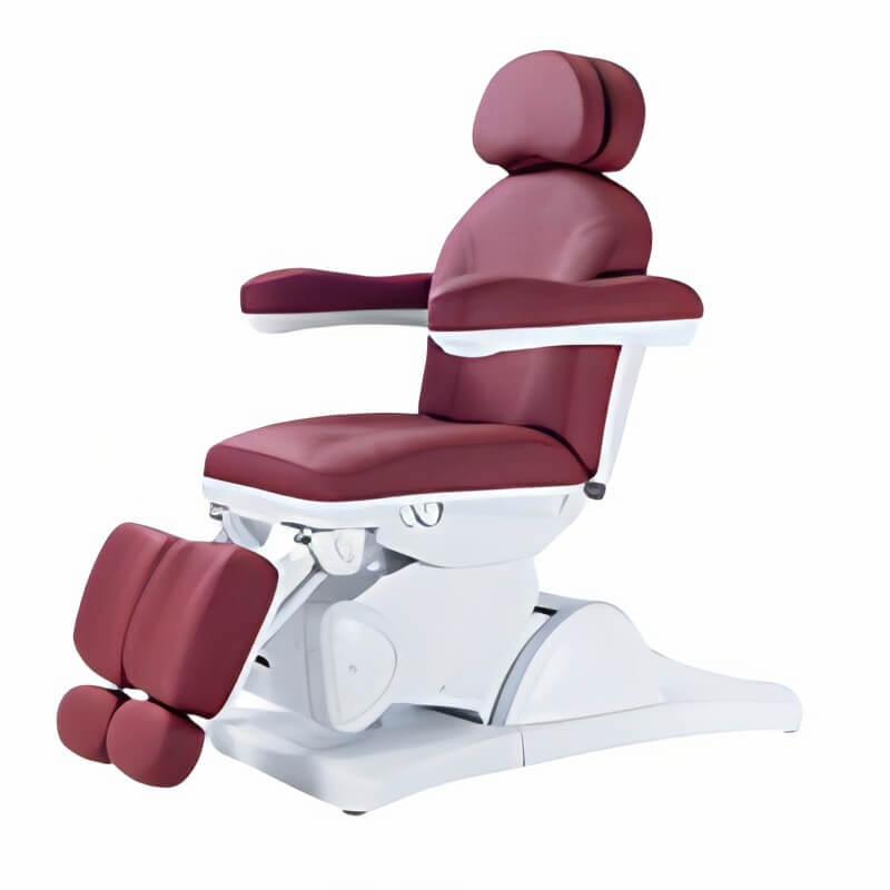 Behandelstoel Elektrisch P Clinic Moon Rood 1