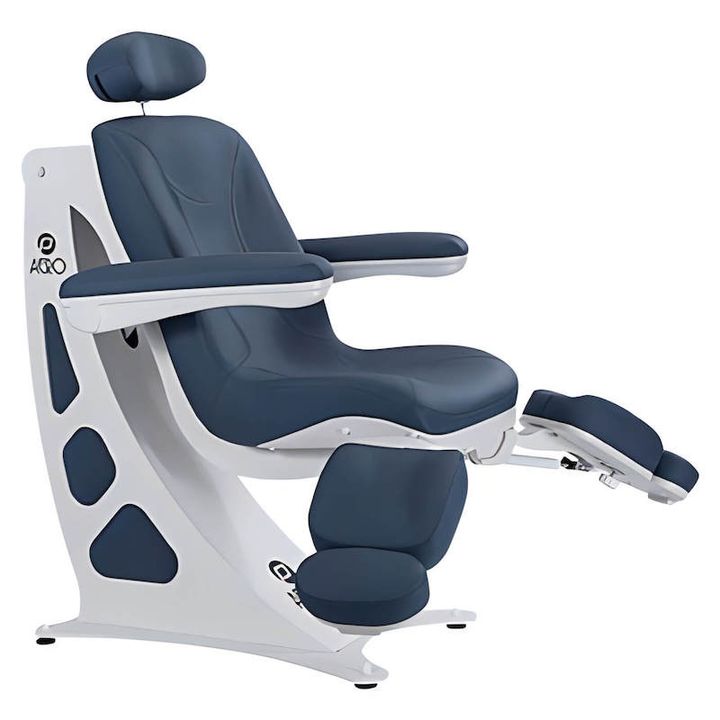 Behandelstoel Elektrisch P Clinic Aero Blauw 3