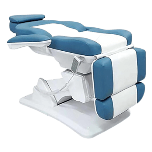 Behandelstoel Elektrisch P Clinic Saturn Blauw 2