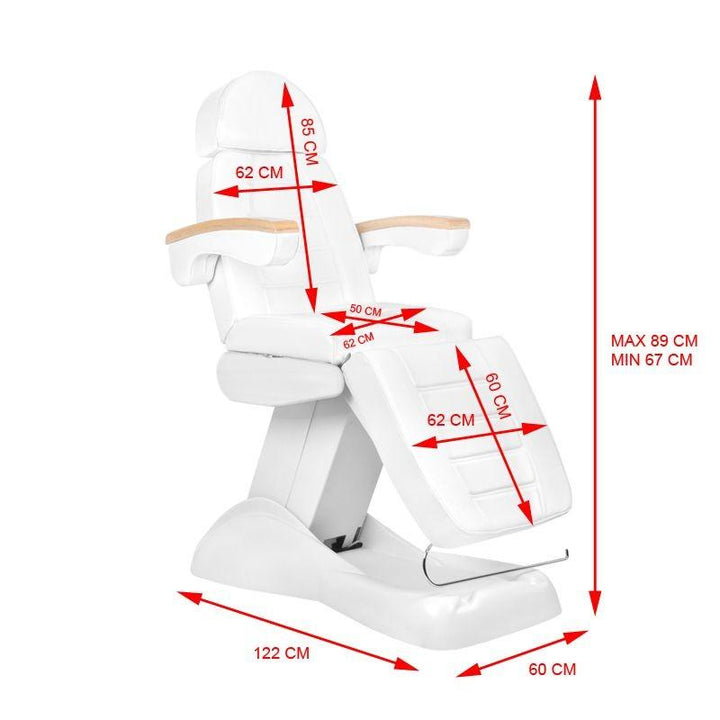 Behandelstoel Elektrisch Lux 3M Beuken 6