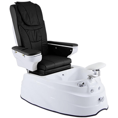 Behandelstoel Massage LusQmed Pedi Spa 4123B Zwart
