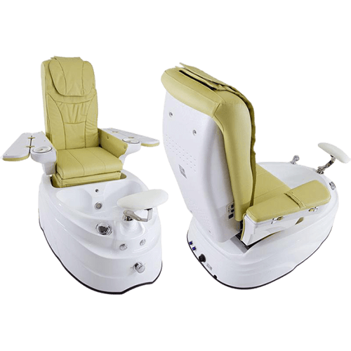 Behandelstoel Massage LusQmed Pedi Spa 4123B Zwart