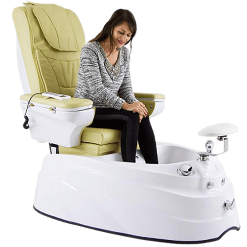 Behandelstoel Massage LusQmed Pedi Spa 4123B Zwart