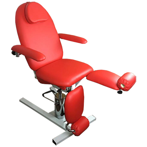 Pedicure behandelstoel Podo Splendia Rood