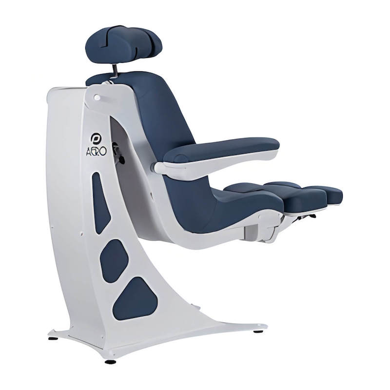 Behandelstoel Elektrisch P Clinic Aero Blauw 5
